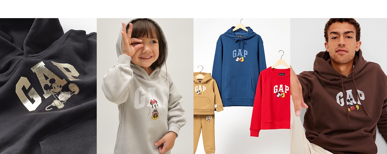 売れ筋アイテムラン gap ギャップ ミッキー セットアップ スウェット